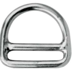 D prsten s preckom 6x50mm nehrđajućeg čelika