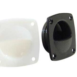 Plasticni upušteni nosac 57x57mm bijela