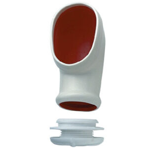 PVC Cowl ventilatori 100mm x H240mm