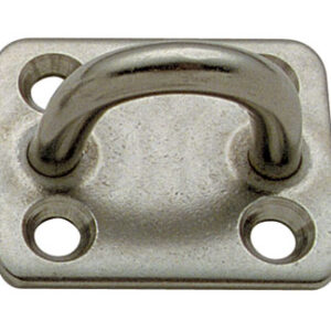 Podloška s ušicom 5 mm 35x30 mm ploca s 4 rupe