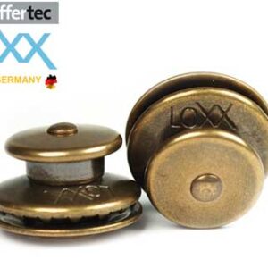 Loxx-Tenax kapice s oprugama Antique Brass