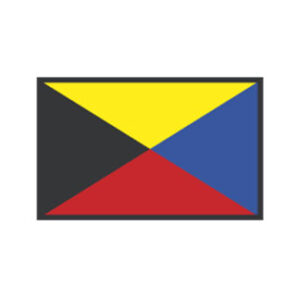 Signalna zastava: Z ZULU 40 x 60 cm